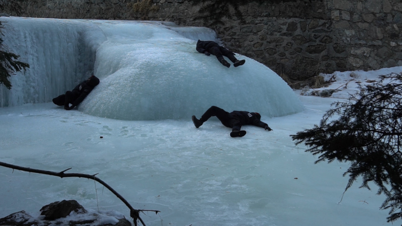 Flowing out of the Frozen River
